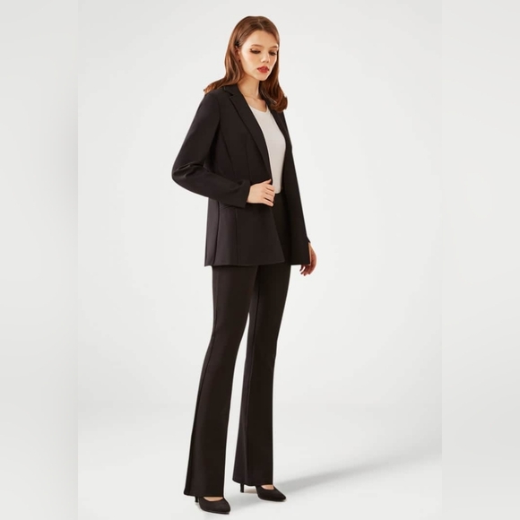 Betabrand Pullon Classic Front Seamed Dress Yoga Four Pocket Pant Bootcut - Picture 3 of 15